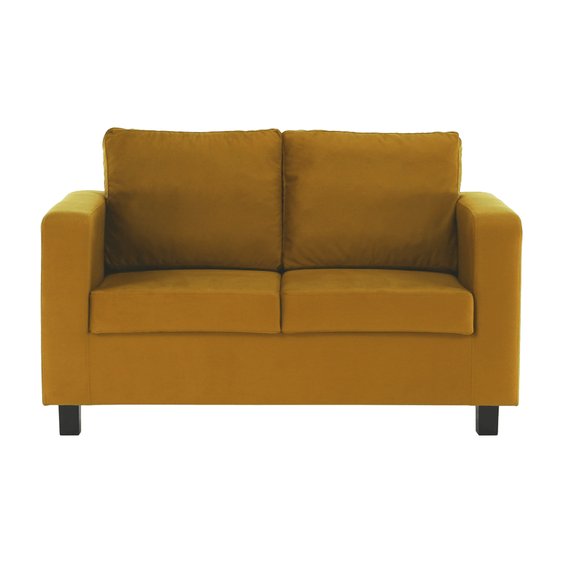 Casa si Gradina - Mobilier - Canapele si coltare - Canapele - Canapea complet tapitata, tesatura mustar, LUANA - Infinity.ro