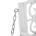 Casa si Gradina - Gradina si terasa - Balansoare si hamace - Balansoare - Leagan de gradina, alb, ABEA - Infinity.ro