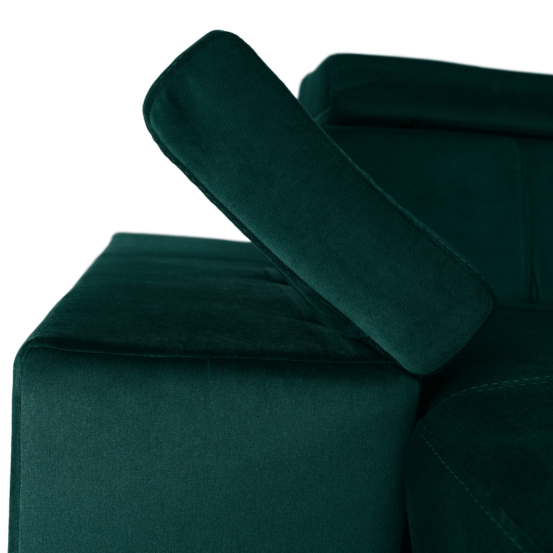 Casa si Gradina - Mobilier - Canapele si coltare - Canapele - Canapea, smarald, stanga, LAMORA U - Infinity.ro