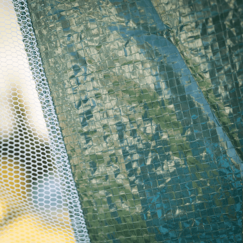 Casa si Gradina - Gradina si terasa - Umbrele si pavilioane - Pavilioane - Pavilion cort pentru gradina, 3,9x2,5x3,9m, verde / alb, RINGE TIP 1 6 laturi - Infinity.ro