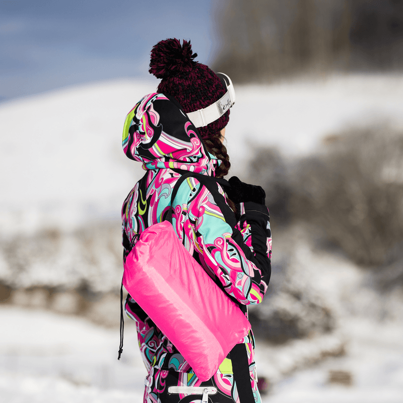 Casa si Gradina - Gradina si terasa - Mobilier exterior - Scaune si sezlonguri gradina - Geanta scaun gonflabila / geanta lenesa, roz, LEBAG - Infinity.ro