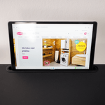 Casa si Gradina - Mobilier - Mese si birouri - Birouri - Reglabil birou PC cu roti, negru, WESTA - Infinity.ro