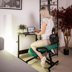 Casa si Gradina - Mobilier - Mese si birouri - Birouri - Reglabil birou PC cu roti, negru, WESTA - Infinity.ro