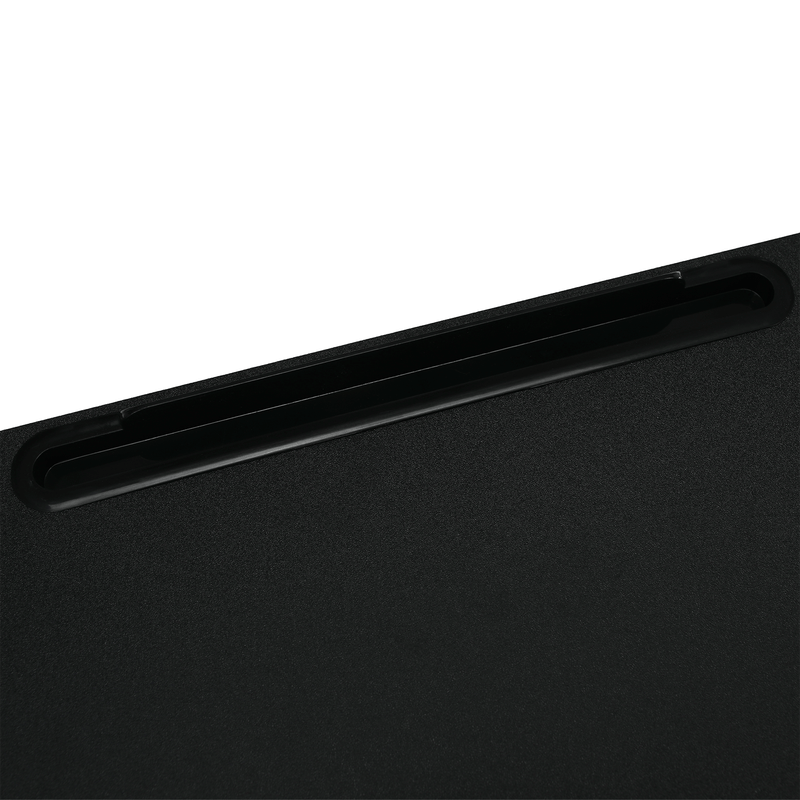 Casa si Gradina - Mobilier - Mese si birouri - Birouri - Reglabil birou PC cu roti, negru, WESTA - Infinity.ro