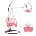 Casa si Gradina - Gradina si terasa - Mobilier exterior - Scaune si sezlonguri gradina - Scaun suspendabil, roz, AMADO 2 NEW - Infinity.ro