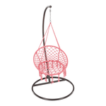 Casa si Gradina - Gradina si terasa - Mobilier exterior - Scaune si sezlonguri gradina - Scaun suspendabil, roz, AMADO 2 NEW - Infinity.ro