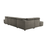 Casa si Gradina - Mobilier - Canapele si coltare - Canapele - Canapea, maro gri-maro, dreapta, LAMORA U - Infinity.ro