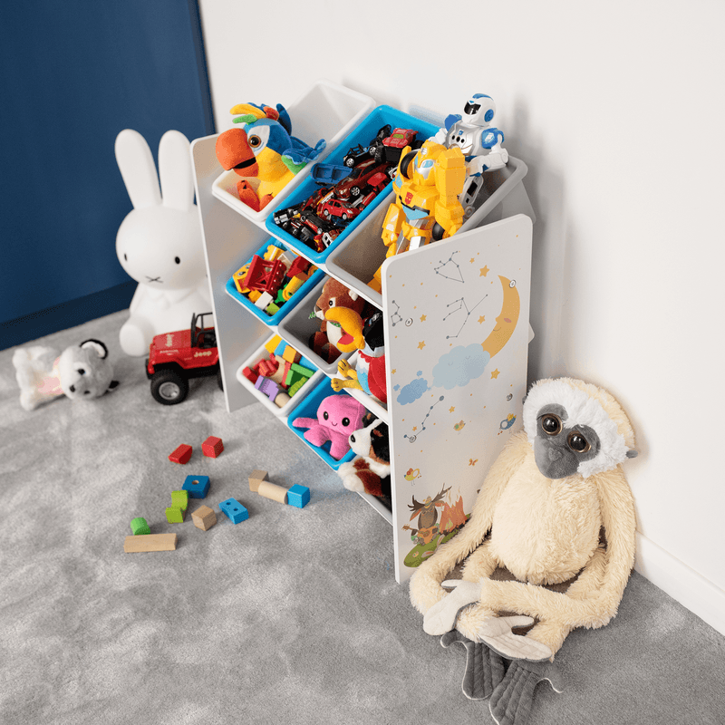 Casa si Gradina - Constructii - Depozitare, transport si protectie - Rafturi, fisete si vestiare - Organizator/raft pentru jucarii, multicolor/model, DARLING TIP 3 - Infinity.ro