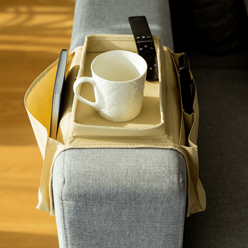 Casa si Gradina - Mobilier - Mese si birouri - Masute de cafea - Organizator canapea, bej, IPRES - Infinity.ro