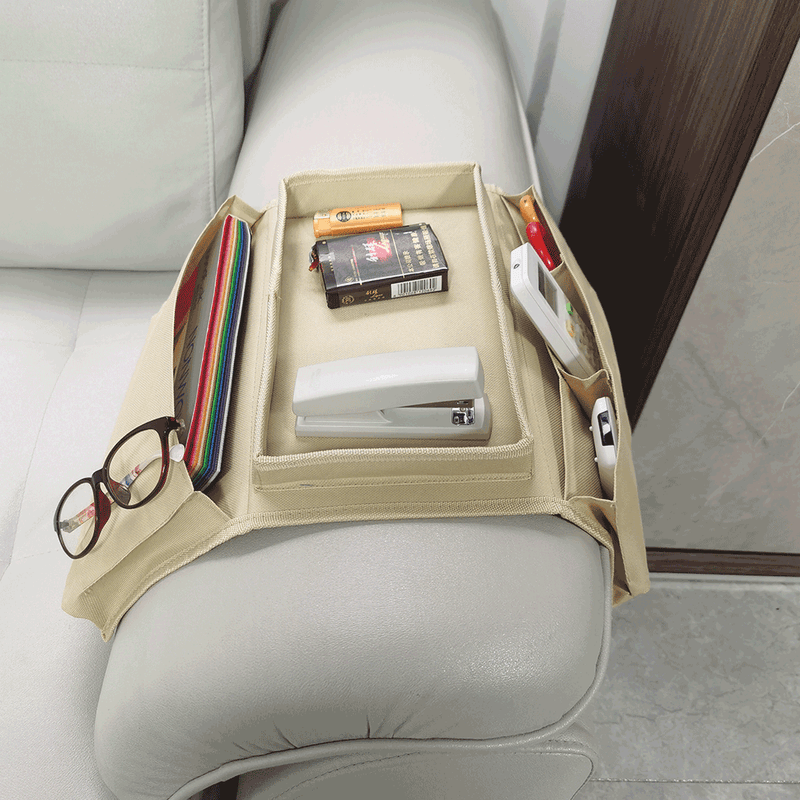 Casa si Gradina - Mobilier - Mese si birouri - Masute de cafea - Organizator canapea, bej, IPRES - Infinity.ro