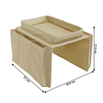 Casa si Gradina - Mobilier - Mese si birouri - Masute de cafea - Organizator canapea, bej, IPRES - Infinity.ro