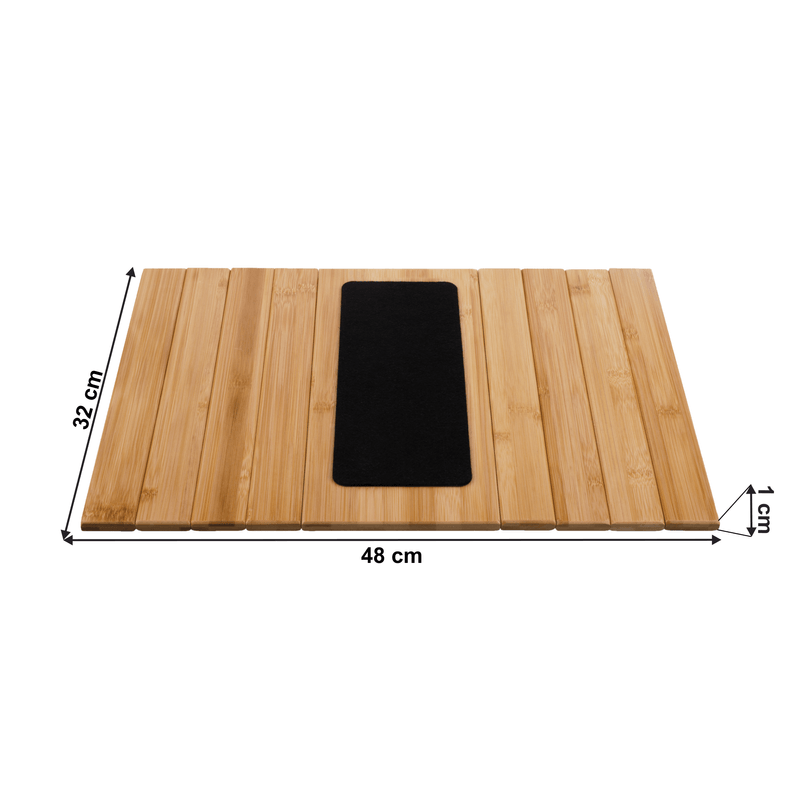 Casa si Gradina - Bucatarie si vesela - Accesorii bar - Suporturi bauturi - Cotiera flexibila pentru canapea, bambus natural, OSEN - Infinity.ro