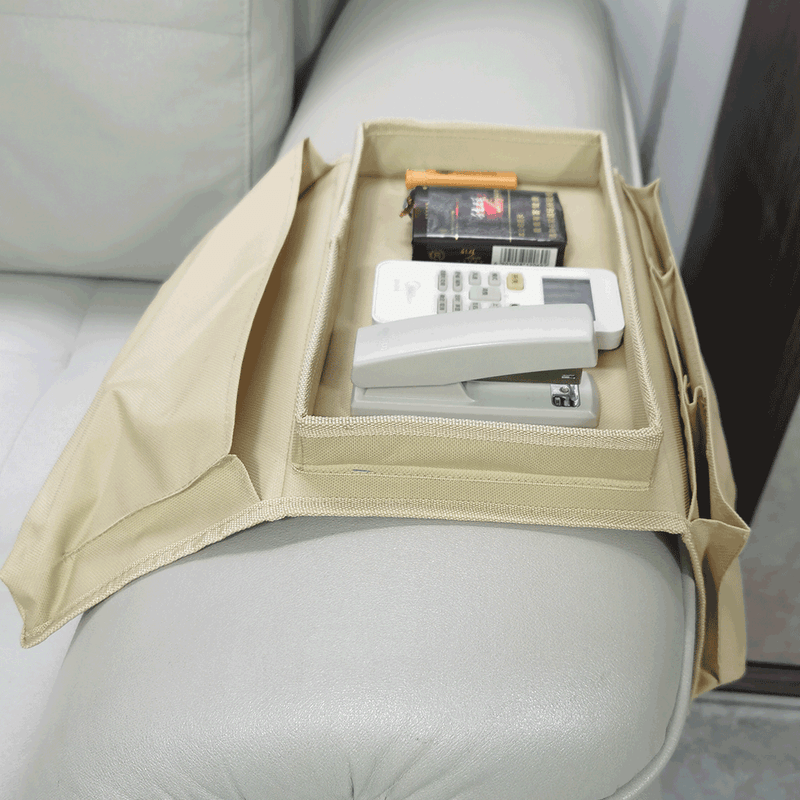 Casa si Gradina - Mobilier - Mese si birouri - Masute de cafea - Organizator canapea, bej, IPRES - Infinity.ro