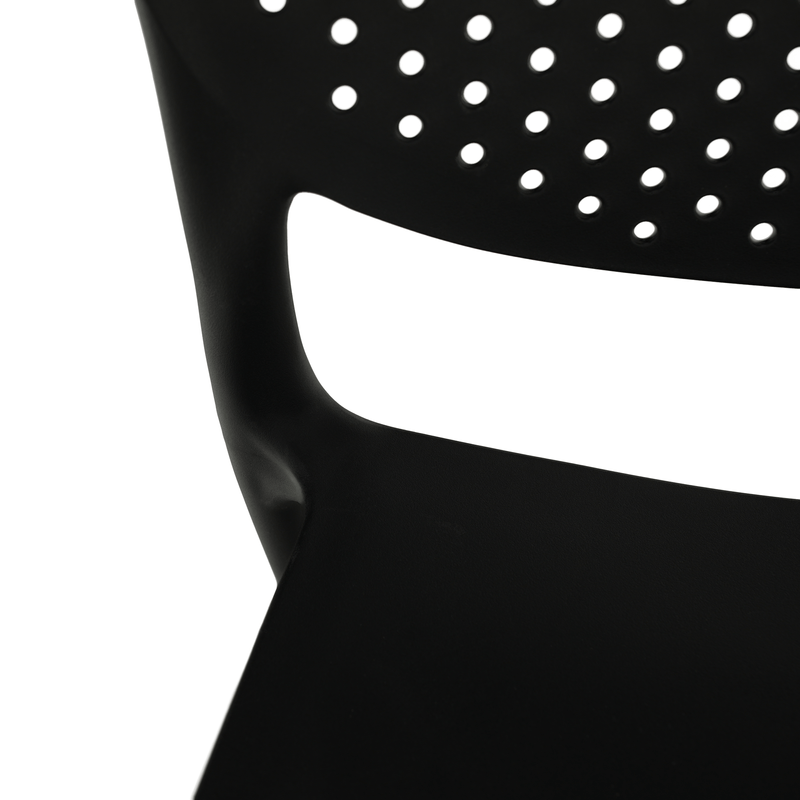 Casa si Gradina - Gradina si terasa - Mobilier exterior - Scaune si sezlonguri gradina - Scaun, negru, FEDRA NEW - Infinity.ro