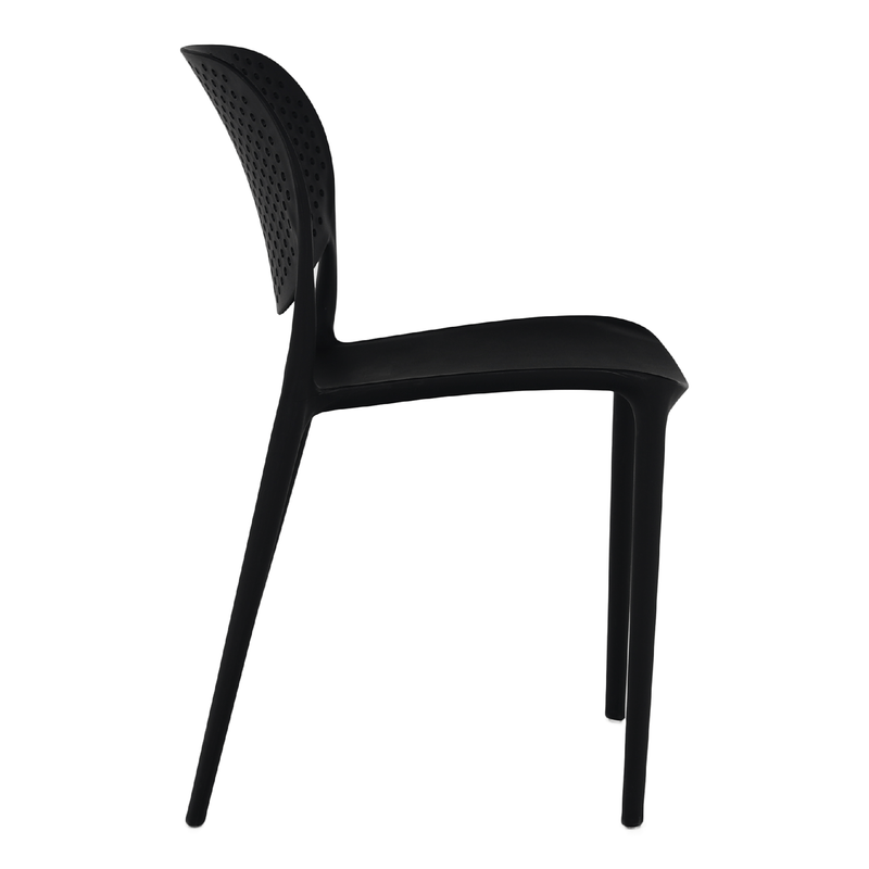 Casa si Gradina - Gradina si terasa - Mobilier exterior - Scaune si sezlonguri gradina - Scaun, negru, FEDRA NEW - Infinity.ro