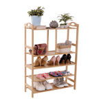 Casa si Gradina - Mobilier - Organizare si depozitare - Organizator incaltaminte - Suport pentru pantofi, bambus natural, AVIRO - Infinity.ro