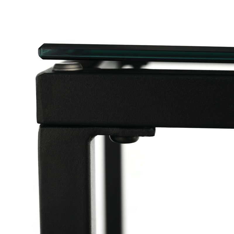 Casa si Gradina - Mobilier - Mese si birouri - Masute de cafea - Set de doua mese de cafea, stejar / negru, DAGOR - Infinity.ro