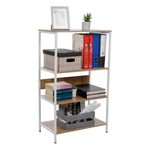 Casa si Gradina - Mobilier - Biblioteci si rafturi - Rafturi - Raft cu 4 polite, stejar sonoma/ alb, SALVE - Infinity.ro