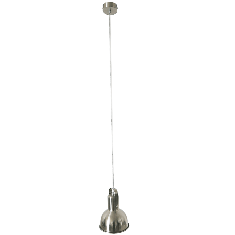 Casa si Gradina - Corpuri si surse de iluminat - Lustre si pendule - Lampa suspendata in stil retro, metal, nichel mat, AVIER TIP 3 - Infinity.ro
