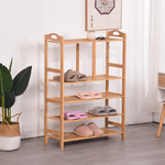Casa si Gradina - Mobilier - Organizare si depozitare - Organizator incaltaminte - Suport pentru pantofi, bambus natural, AVIRO - Infinity.ro