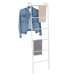 Casa si Gradina - Mobilier - Organizare si depozitare - Cuiere - Cuier/ scara, alb/ model/ metal, BUNY - Infinity.ro