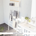 Casa si Gradina - Mobilier - Organizare si depozitare - Cuiere - Cuier/ scara, alb/ model/ metal, BUNY - Infinity.ro