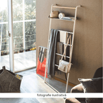 Casa si Gradina - Mobilier - Organizare si depozitare - Cuiere - Cuier/ scara, alb/ model/ metal, BUNY - Infinity.ro