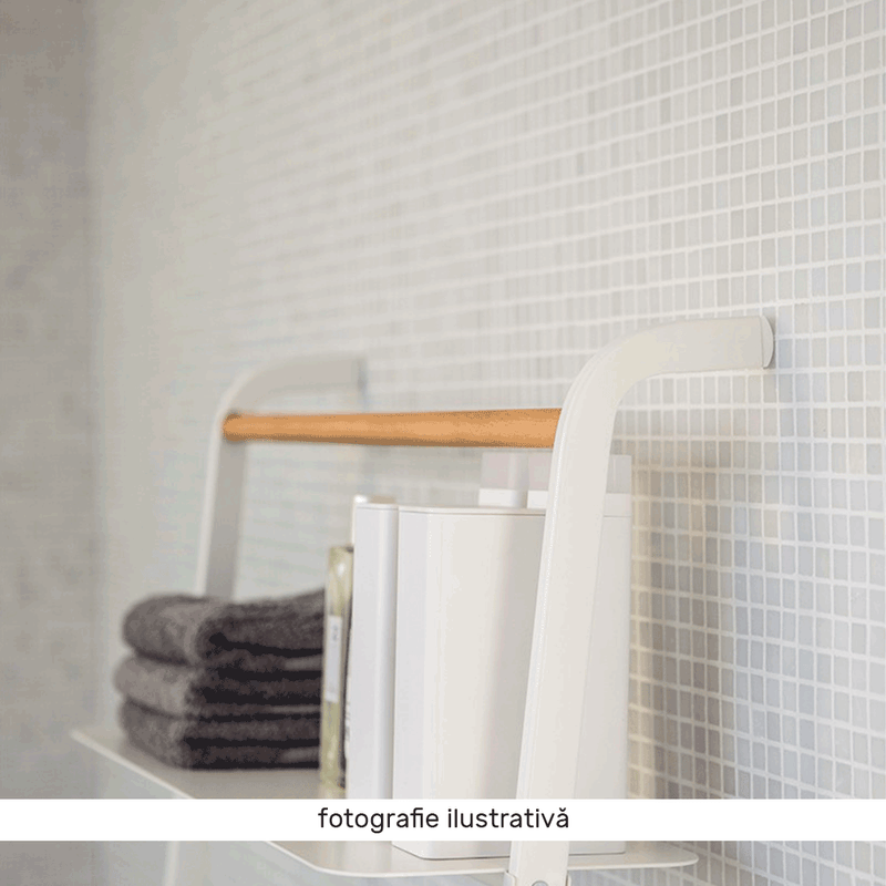 Casa si Gradina - Mobilier - Organizare si depozitare - Cuiere - Cuier/ scara, alb/ model/ metal, BUNY - Infinity.ro