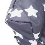 Casa si Gradina - Mobilier - Scaune si fotolii - Fotolii - Fotoliu tip puff, gri/alb, model stea, LURKO - Infinity.ro