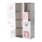 Casa si Gradina - Mobilier - Dulapuri si sifoniere - Dulapuri - Dulap modular pentru copii,  gri / model pentru copii, ATREY - Infinity.ro