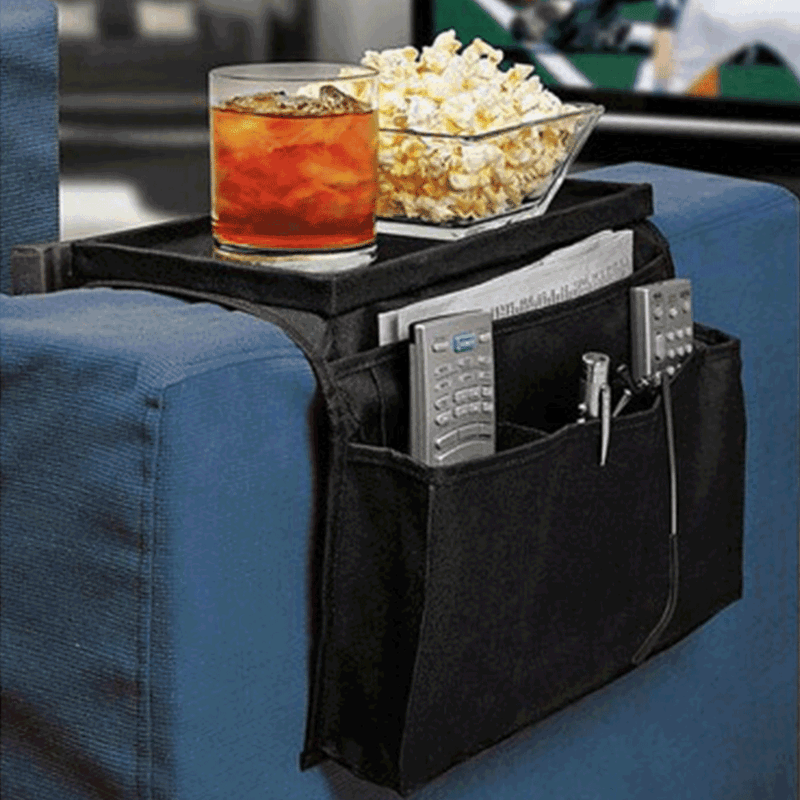 Casa si Gradina - Mobilier - Mese si birouri - Masute de cafea - Organizator canapea, negru, IPRES - Infinity.ro