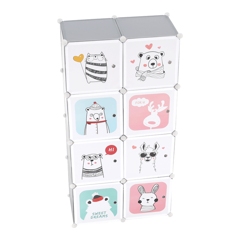 Casa si Gradina - Mobilier - Dulapuri si sifoniere - Dulapuri - Dulap modular pentru copii,  gri / model pentru copii, ATREY - Infinity.ro