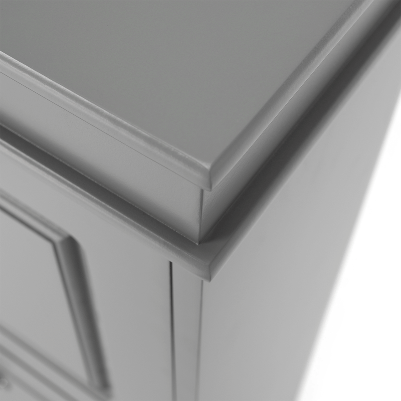 Casa si Gradina - Mobilier - Dulapuri si sifoniere - Dulapuri pantofi - Pantofar, 2 compartimente, gri, SEBER TYP 5 - Infinity.ro