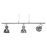 Casa si Gradina - Corpuri si surse de iluminat - Lustre si pendule - Lampa suspendata in stil retro, metal, nichel mat, AVIER TIP 4 - Infinity.ro