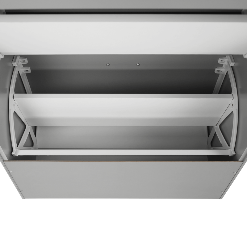 Casa si Gradina - Mobilier - Dulapuri si sifoniere - Dulapuri pantofi - Pantofar, 2 compartimente, gri, SEBER TYP 5 - Infinity.ro