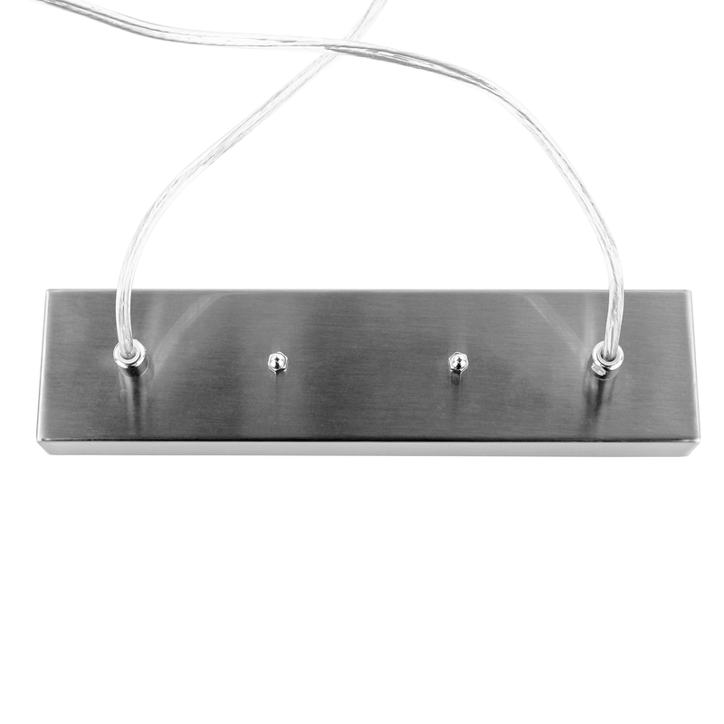 Casa si Gradina - Corpuri si surse de iluminat - Lustre si pendule - Lampa suspendata in stil retro, metal, nichel mat, AVIER TIP 4 - Infinity.ro