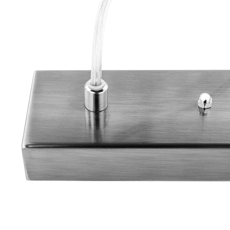 Casa si Gradina - Corpuri si surse de iluminat - Lustre si pendule - Lampa suspendata in stil retro, metal, nichel mat, AVIER TIP 4 - Infinity.ro