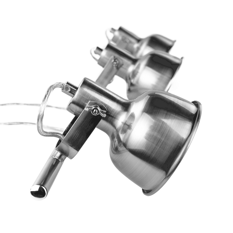 Casa si Gradina - Corpuri si surse de iluminat - Lustre si pendule - Lampa suspendata in stil retro, metal, nichel mat, AVIER TIP 4 - Infinity.ro