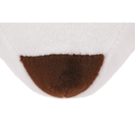 Casa si Gradina - Mobilier - Scaune si fotolii - Fotolii - Fotoliu in forma de oaie, tesatura catifea alb / roz / natural, LOLA - Infinity.ro