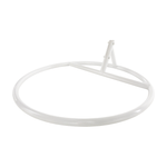 Casa si Gradina - Gradina si terasa - Balansoare si hamace - Balansoare - Fotoliu suspendat, alb / flori cu model, KALEA 2 NEW - Infinity.ro