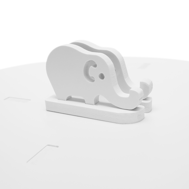 Casa si Gradina - Mobilier - Biblioteci si rafturi - Rafturi - Raft pivotant, 4 polite, alb, ERION TIP 1 + cadou - Infinity.ro