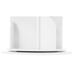 Casa si Gradina - Mobilier - Biblioteci si rafturi - Rafturi - Raft pivotant, 4 polite, alb, ERION TIP 1 + cadou - Infinity.ro