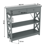 Casa si Gradina - Mobilier - Comode si corpuri - Console - Consola, gri, LOMIR - Infinity.ro