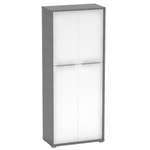 Casa si Gradina - Mobilier - Dulapuri si sifoniere - Dulapuri - Dulap cu rafturi, grafit/alb, RIOMA NEW TYP 07 - Infinity.ro