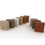 Casa si Gradina - Mobilier - Comode si corpuri - Comode - Comoda cu 2 usi, stejar sonoma, HANY NEW 008 - Infinity.ro