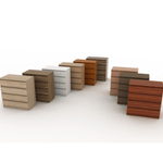 Casa si Gradina - Mobilier - Comode si corpuri - Comode - Comoda cu 4 sertare, alba, HANY NEW 004 - Infinity.ro