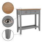 Casa si Gradina - Mobilier - Comode si corpuri - Console - Consola, nuc gri / deschis, JEREVAN - Infinity.ro