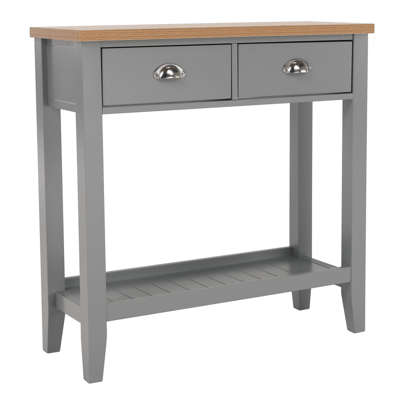 Casa si Gradina - Mobilier - Comode si corpuri - Console - Consola, nuc gri / deschis, JEREVAN - Infinity.ro