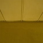 Casa si Gradina - Mobilier - Canapele si coltare - Banchete - Banca in stil Art-deco, catifea Velvet mustar/crom auriu, NOBLIN - Infinity.ro