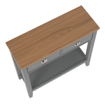 Casa si Gradina - Mobilier - Comode si corpuri - Console - Consola, nuc gri / deschis, JEREVAN - Infinity.ro